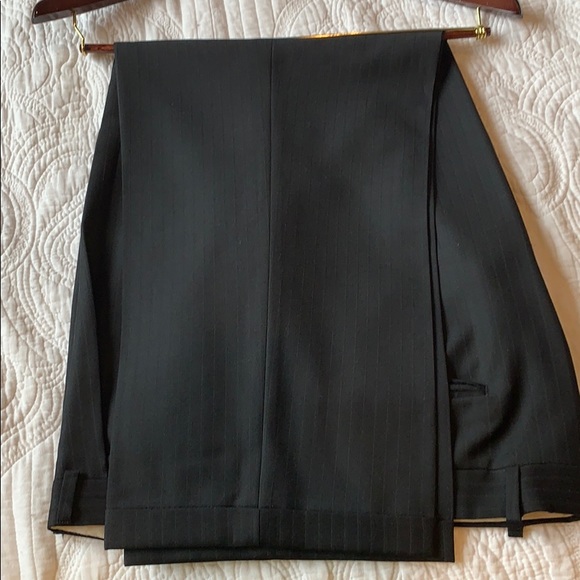 Black pinstripe suit and pants - Picture 4 of 4